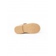 Bota pisacacas serraje gris con velcro
