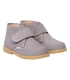 Bota pisacacas serraje gris con velcro