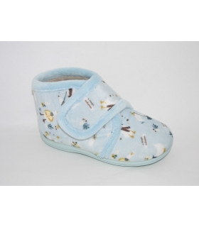 Zapatillas de casa celeste ocas