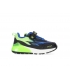 Zapatilla de luces negro-azul-verde Chika10
