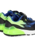 Zapatilla de luces negro-azul-verde Chika10