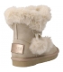 Bota australiana napa beig pompones
