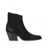 Botines en ante negro mujer Chika10