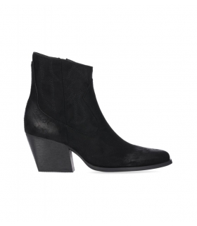 Botines en ante negro mujer Chika10