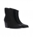 Botines en ante negro mujer Chika10