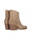 Botines en ante taupe mujer Chika10