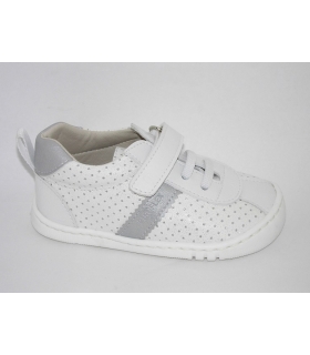 Deportivo respetuoso blanco-plata PIRUFLEX