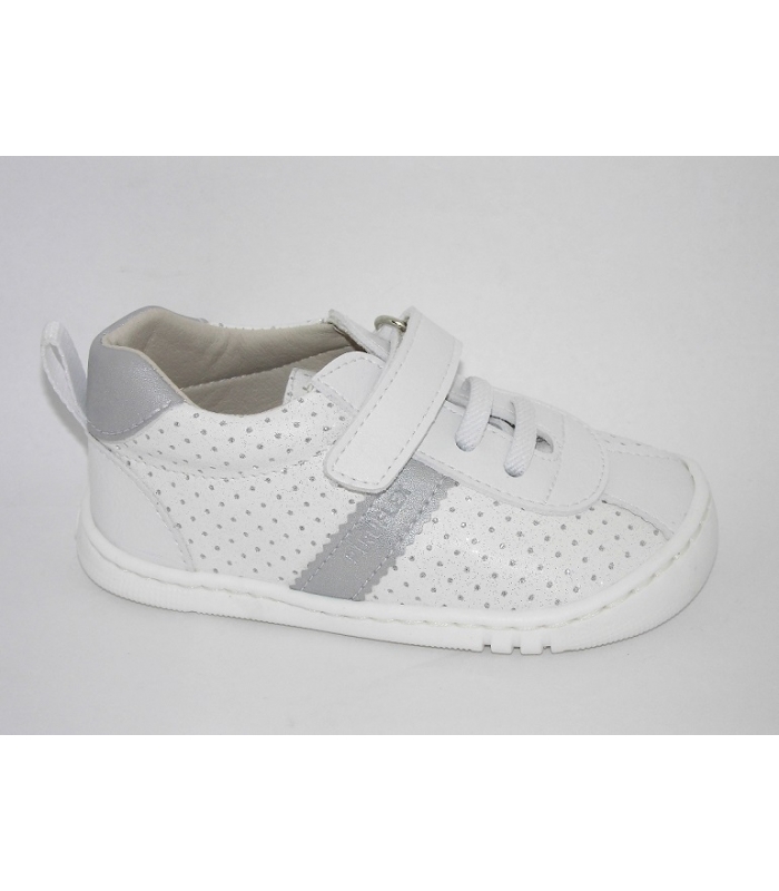 Deportivo respetuoso blanco-plata PIRUFLEX