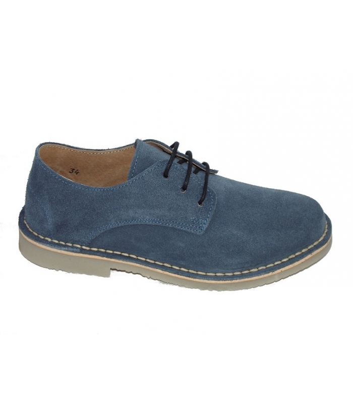 Zapato serraje azulón ATXA