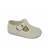 Zapatilla de lino hielo hebilla Vulpeques