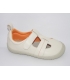 Zapato microfibra beige-naranja RESPETUOSO Coqueflex