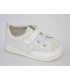 Zapato deportivo perforado blanco RESPETUOSO PIRUFLEX