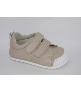 Deportivas respetuosas camel-blanco CONDIZ