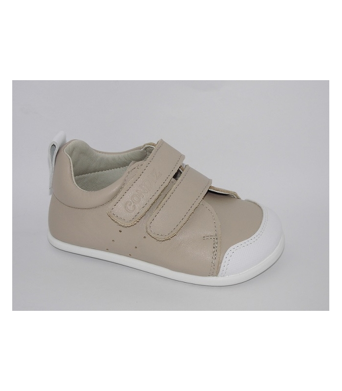 Deportivas respetuosas camel-blanco CONDIZ
