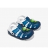 Zuecos de goma azul con luz Conguitos