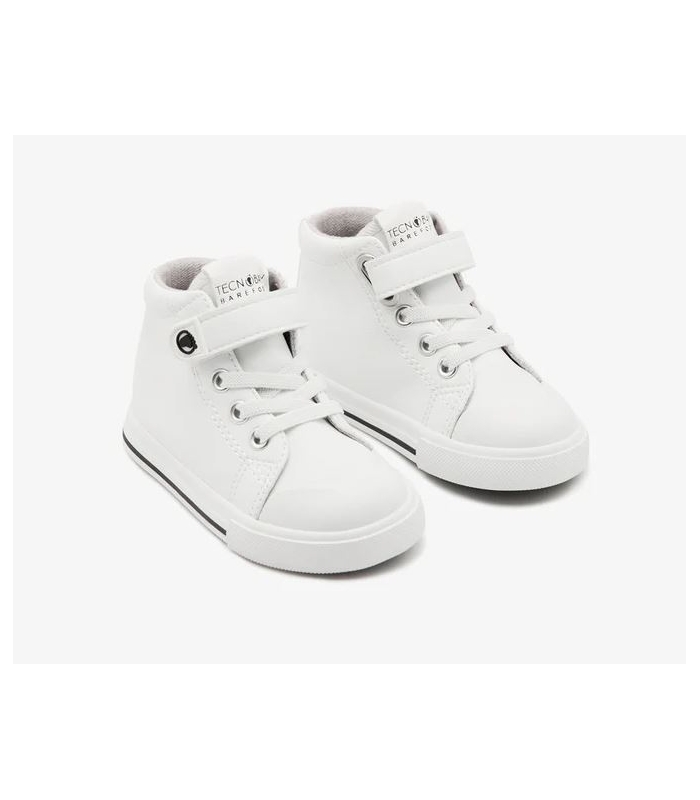 Zapatillas bota blanco barefoot Conguitos