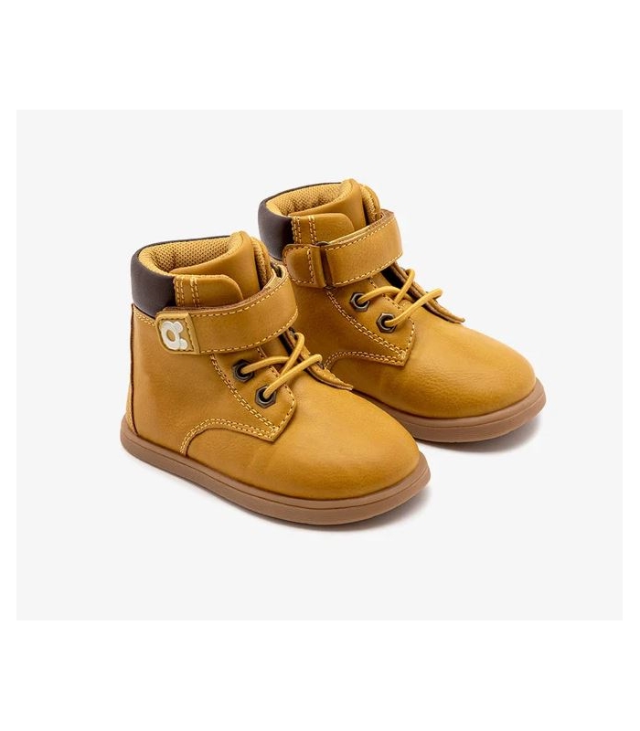 Bota montaña mostaza barefoot Conguitos