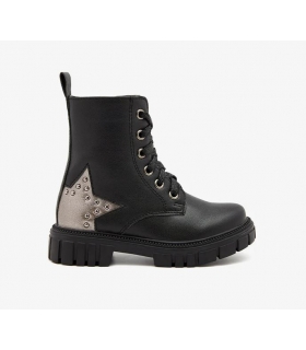 Botas militares negro estrella Conguitos