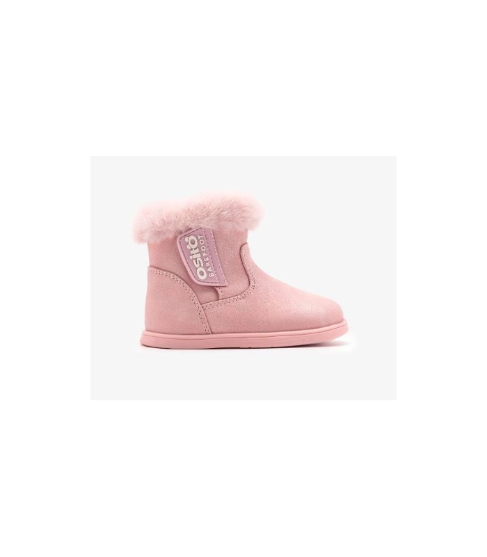 Botas de pelo rosa barefoot Conguitos