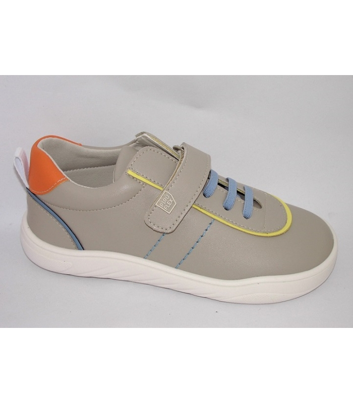 Deportiva marfil-azul PIRUFLEX