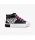 Zapatillas negro-cebra Conguitos