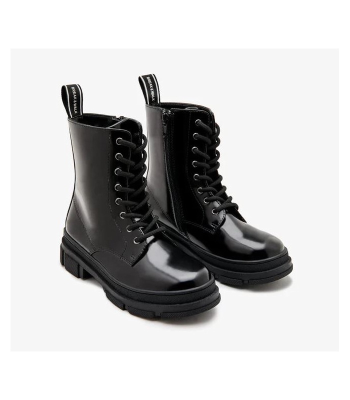 Botas militares en negro B&W