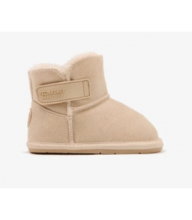Botitas australianas respetuosas napa beige
