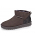 Botas bajas con pelo gris Isotoner