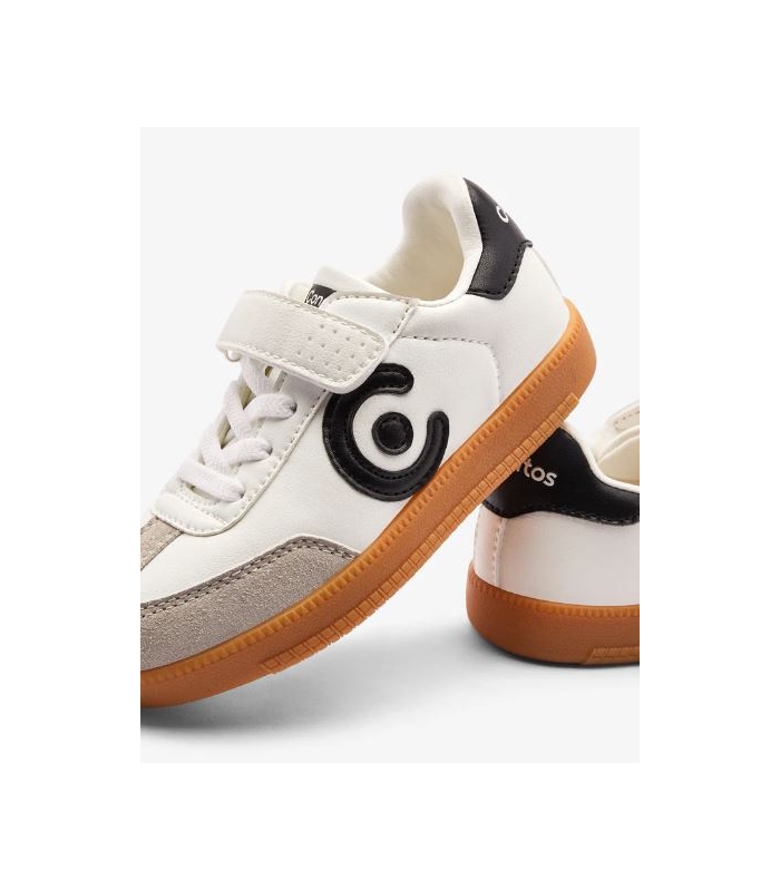 Zapatillas deportivas blanco-negro Conguitos