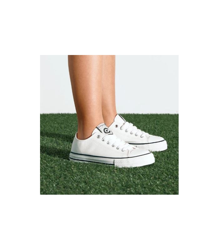 Zapatillas de lona blanca Conguitos