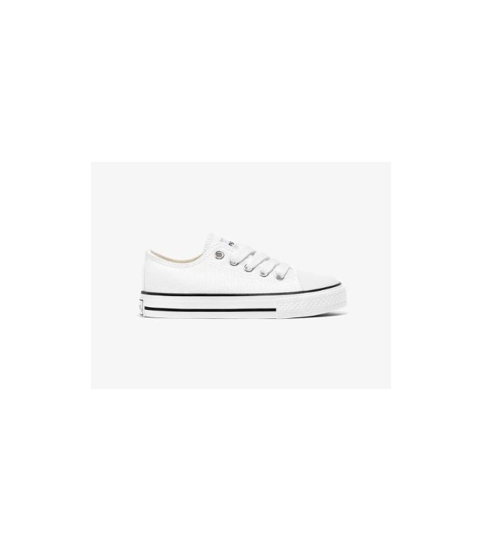 Zapatillas de lona blanca Conguitos