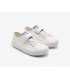 Zapatillas clásicas de polipiel blancas Conguitos