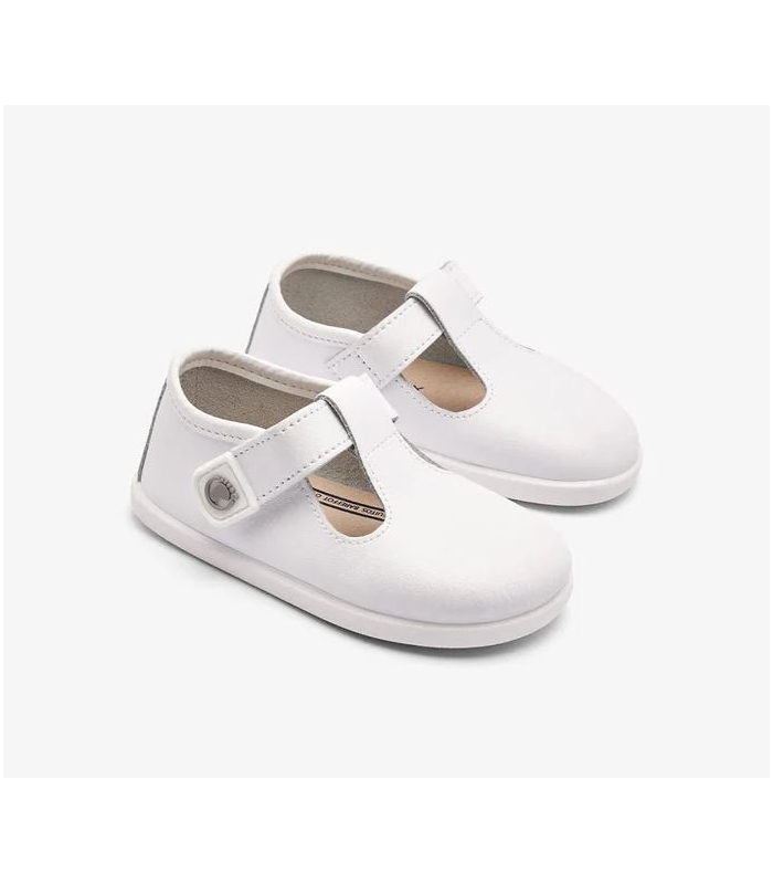 Zapatos blancos de bebé RESPETUOSOS Conguitos