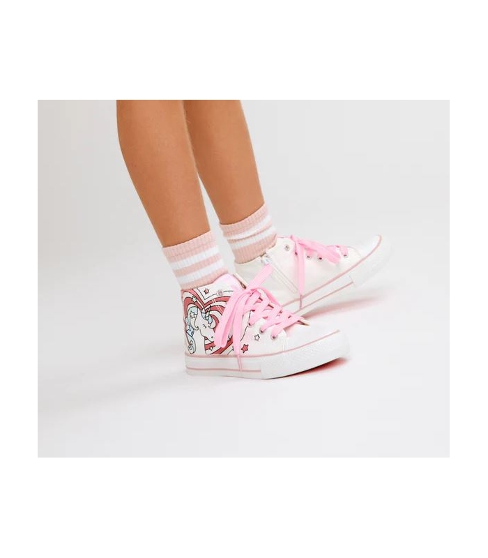 Zapatillas bota unicornio CAMBIA DE COLOR Conguitos