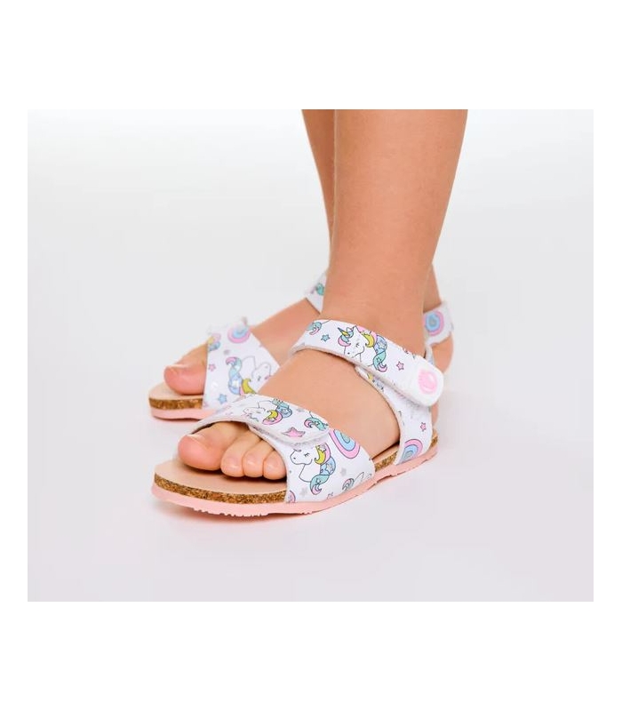 Sandalias unicornios RESPETUOSAS Conguitos