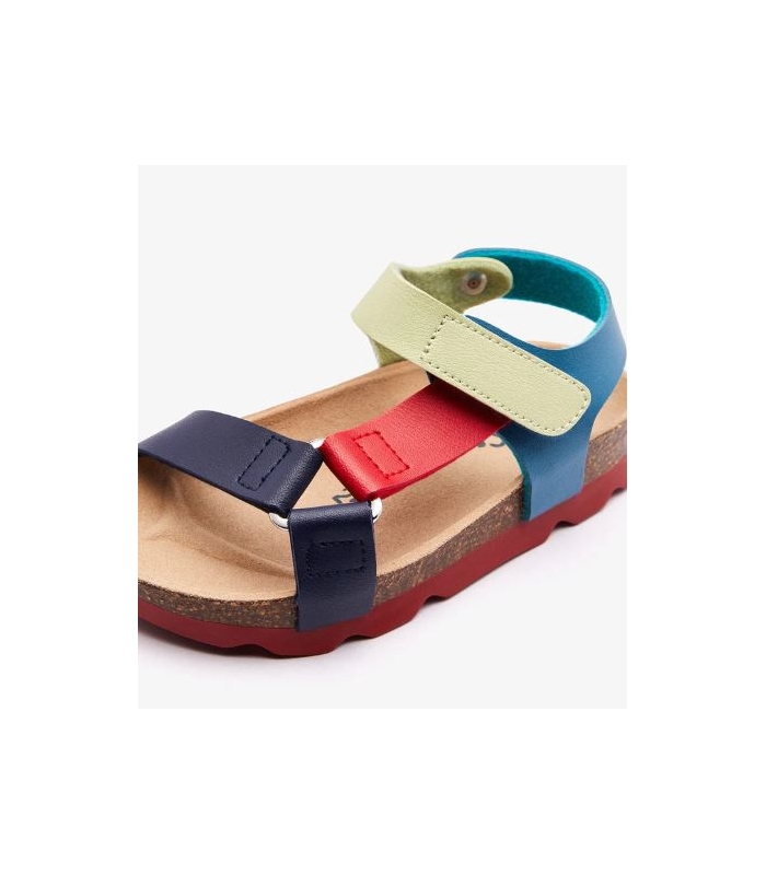 Sandalias bio tiras azul multicolor Conguitos