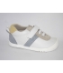 Deportivas blanco-serraje colores PIRUFLEX