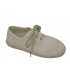 Blucher serraje-lino arena con esparto