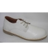 Zapato en piel blanco ATXA