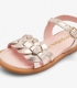 Sandalias nudo oro Conguitos