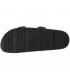 Chanclas dos hebillas camel Isotoner