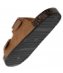 Chanclas dos hebillas camel Isotoner