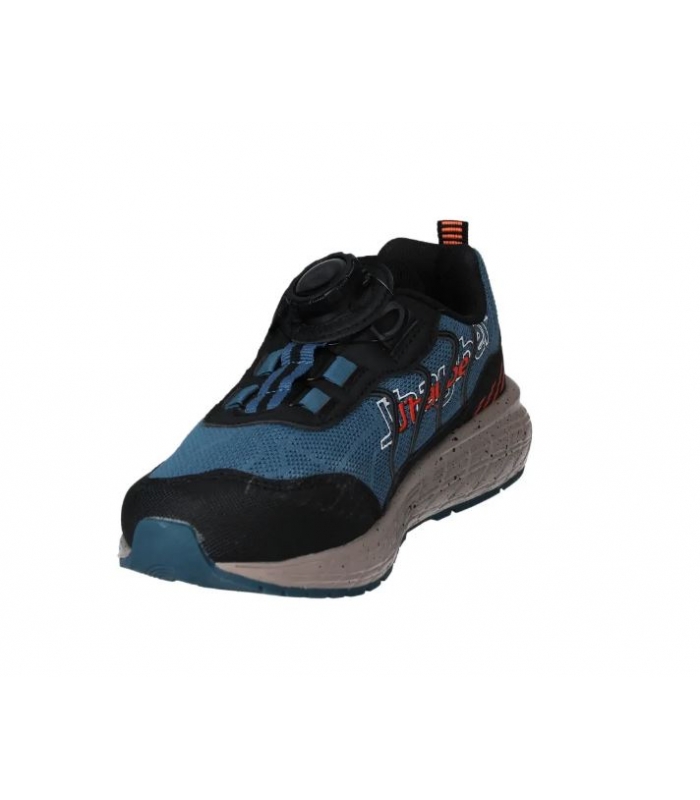 Deportivas azul-negro cierre automático J'hayber