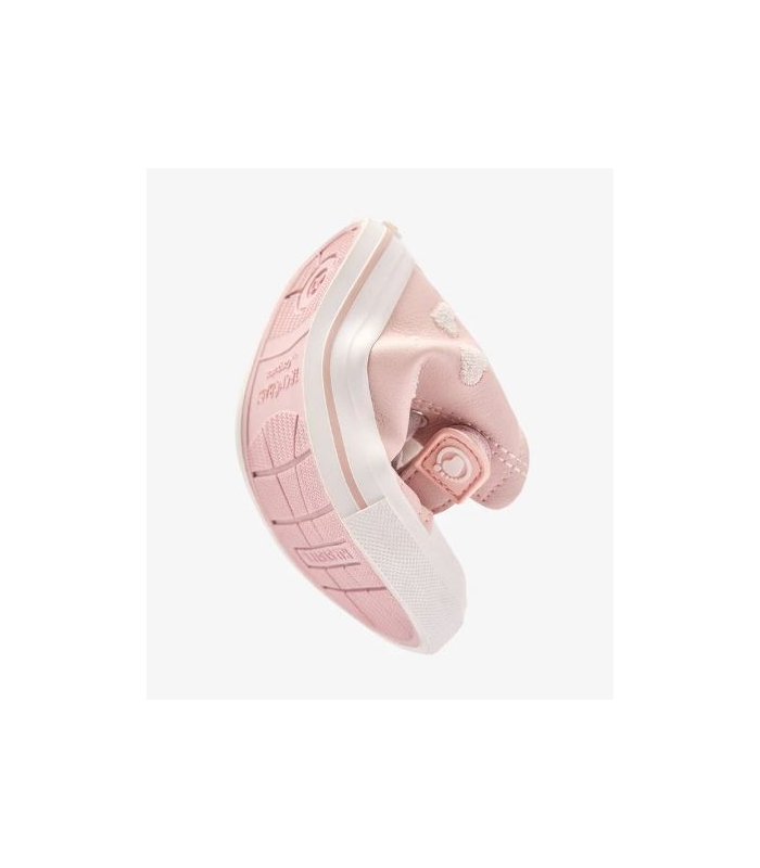 Zapatillas altas respetuosas en rosa con corazones Conguitos
