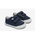 Zapatillas bebé BAREFOOT lona azul marino Conguitos