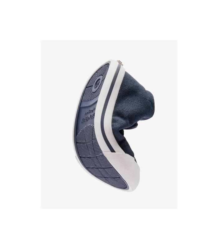 Zapatillas bebé BAREFOOT lona azul marino Conguitos