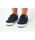 Zapatillas bebé BAREFOOT lona azul marino Conguitos