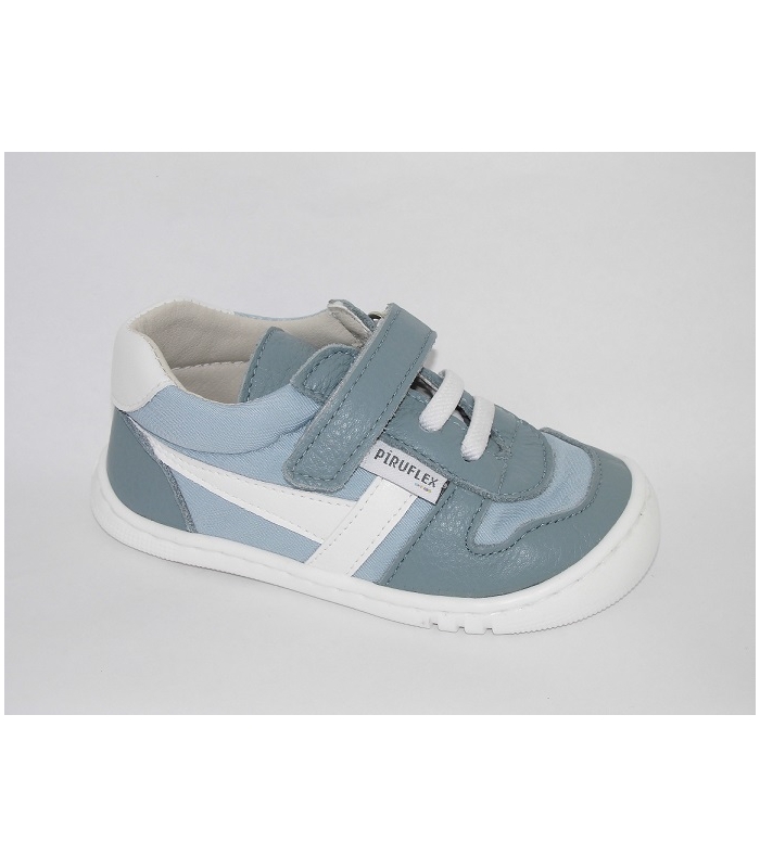 Zapato deportivo RESPETUOSO piel-nylon azul PIRUFLEX