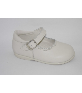 Mercedita clásica piel beige