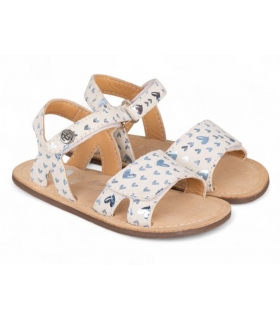 Sandalia BAREFOOT corazones Chetto